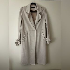Zara Suede Trench